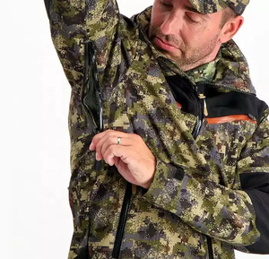 Trajes de Caza, Sudadera con Capucha de Camuflaje Táctica para Exteriores, Trajes con Forro Polar para Primavera y Otoño, Ropa de Caza Impermeable para Hombre - Product Image 5