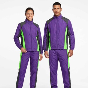 Conjunto Deportivo de 2 Piezas con Logotipo Personalizado, Chaquetas de Entrenamiento, Cortavientos, Trajes Deportivos para Hombre y Mujer, 100% Poliéster - Product Image 5