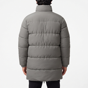 High Quality Men's Long Waterproof Puffer Jacket Adjustable Warm Winter <b>Coat</b> Soft <b>Lightweight</b> Outdoor Wholesale - Product Image 6