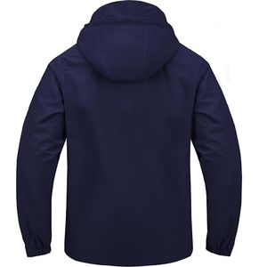 Chaqueta Deportiva Cortavientos Transpirable de Alta Calidad para Hombre, Corte Ajustado, Reflectante, Venta al Por Mayor - Product Image 2