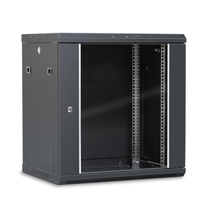 Gabinete de Red de 19 Pulgadas y 12U, Compatible con EIA-310-D/IEC 60297, Montable en Rack, con Puerta de Vidrio (Sin Ensamblar), para Oficinas e Industria de Telecomunicaciones - Product Image 1