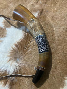 Authentique paire de cornes de buffle polies à la main pour la décoration et les accessoires de haute qualité avec Unique Falak World Export - Product Image 2