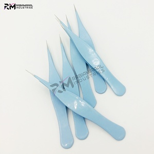 ชุดแหนบคิ้ว RMI Pointy Tweezer สีเงินปลายแหลม สีฟ้าเคลือบผงสีชมพู - Product Image 5