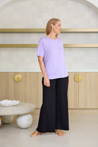 Camiseta de Algodón Casual para Mujer, Cuello Redondo, Corte Regular, Básica, a la Moda, Personalizable - Product Image 2