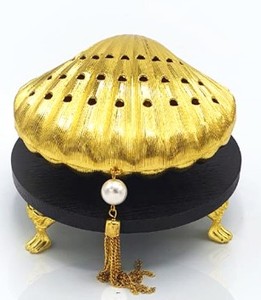 Quemador de Bakhoor de Exportación, Hecho en India, Colección de Quemadores de Bakhoor, Decoración de Fragancia de Lujo, Aroma Premium - Product Image 3