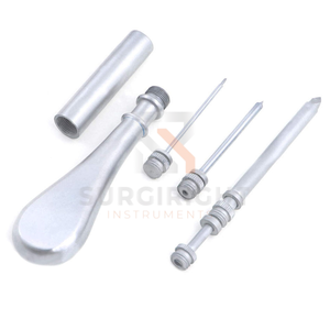 Trocar d'insémination vétérinaire en acier inoxydable de qualité supérieure, instrument chirurgical d'insémination artificielle pour bétail par Blush - Product Image 1