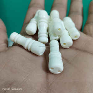 Estuche para Agujas de Hueso de Búfalo Blanco, Hecho a Mano, Ecológico, Moderno, de Forma Natural, Acabado de Alta Calidad, a Precio Económico - Product Image 4