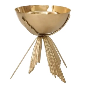 Luxury Gold Metal <b>Bakhoor</b> Burner Modern Arabic Incense <b>Oud</b> Burner Stand Decorative Home Fragrance Holder Religious Eco-Friendly - Product Image 1