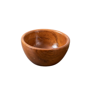 Bol en bois moderne, finition naturelle, design Wabi Sabi, pour servir les aliments, bois non traité, artisanat, style minimaliste, bol en bois - Product Image 4