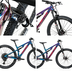 <span class=keywords><strong>Bicicleta</strong></span> de Montaña de Carbono con Suspensión Completa 29er, 12 Velocidades, Frenos de Disco Hidráulicos, Eje Pasante Boost 110/148mm, <span class=keywords><strong>Bicicleta</strong></span> MTB de Trail - Product Image 3