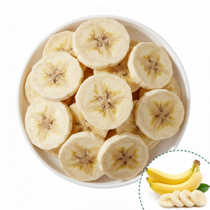 Snack de Plátano Dulce Orgánico Liofilizado (FD), Saludable, Crujiente, Entero, Envasado al Vacío, Empaque a Granel - Product Image 5