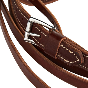 Riendas para Caballo de Cuero Premium con Siete Anillos de Goma, Agarre Cómodo, Riendas de Brida para Caza y Equitación de Alto Rendimiento - Product Image 2