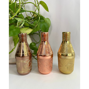 SwamiG TradeX Luxury Heritage Brass Stackable Mukhwas Bottle with Freshness Preservation for Kitchen Food Business Gifts - Product Image 3