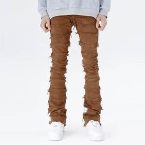 Nuevos Jeans Ajustados de Diseño Personalizado para Hombre, Pantalones Vaqueros de Alta Calidad a Bajo Precio - Product Image 1