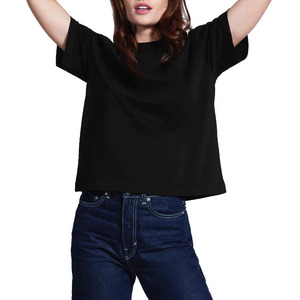 เสื้อยืดผู้หญิงคุณภาพสูง ดีไซน์ทันสมัย สวมใส่สบาย ระบายอากาศได้ดี ผลิตโดยผู้ผลิตชั้นนำ รับผลิตตามแบบ - Product Image 4
