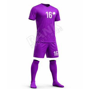 High Quality Top Selling Soccer Uniform Light Weight Made In Polyester Soccer Uniform For Adult - Product Image 4