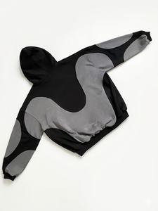 Nouveau sweat-shirt à capuche pour homme grande taille, en coton et polyester épais, imprimé numériquement et brodé - Product Image 4