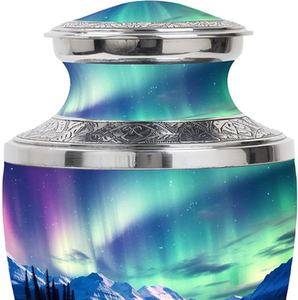 Wholesale Metal Cremation Urns <b>for</b> Adult Human <b>Ashes</b> Modern Design Funeral Supplies <b>Casket</b> Memorial Keepsake - Product Image 5
