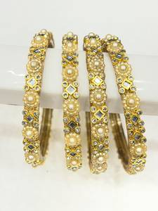 MN EXPORTS Bracelets et Joncs en Laiton pour Femmes – Commande en Gros, Design Personnalisé, Finition Antique, Style Classique pour Mariages et Boutiques - Product Image 3