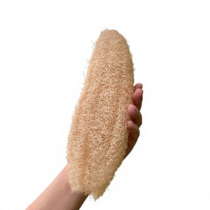 High Quality Natural Loofah Bath Sponge Sustainable Body Scrubber Eco Friendly Zero Waste Cleaning Product - Product Image 1