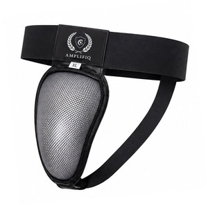 Protector Inguinal de Cuero para Boxeo para Hombre, Equipo de Protección Cómodo con Cinturón Elástico Seguro para Entrenamiento Diario y Sparring - Product Image 4