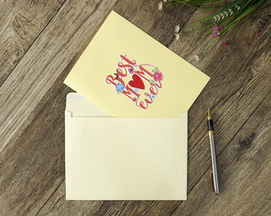 Concevez et faites des cartes pop-up 3D personnalisées pour l'artisanat de la fête des mères avec des enveloppes et des notes en vrac - Product Image 6