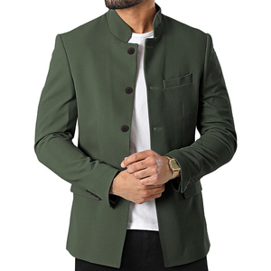 Veste Alpinesque Traditionnelle Bavaroise Premium pour Homme en Laine, Col Mandarin, Idéale pour Affaires et Mariages - Product Image 1