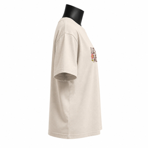 Camiseta gráfica extragrande premium para mujer, de algodón, cuello redondo, a la moda, camiseta personalizada para hombre, precio mayorista barato - Product Image 3