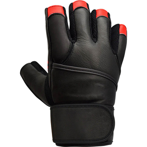 Gants de musculation robustes personnalisés avec étiquette privée et bandes de maintien pour les poignets, pour les marques d'équipements de gym professionnels - Product Image 2
