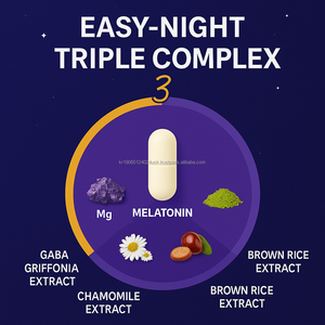 แคปซูลวีแกนบำรุงกลางคืนพร้อมสารสกัดจากธรรมชาติสำหรับกิจวัตรประจำวันที่สงบและนอนหลับที่ผลิตในประเทศเกาหลี - Product Image 3