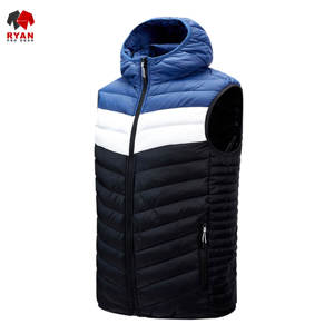 Chalecos Acolchados Ryan Pro Gear de Diseño Personalizado para Hombre, Relleno de Poliéster, Tela Cómoda con Diseño de Panel con Logotipo Personalizado - Product Image 3