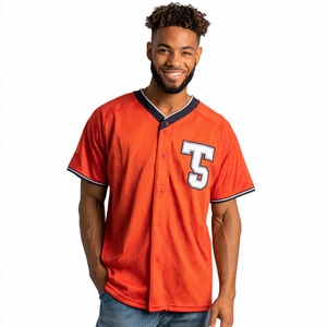 Uniformes Deportivos Personalizados, Camisetas de Béisbol al por Mayor, Camisetas de Softbol, Camisetas Ligeras de Secado Rápido - Product Image 1