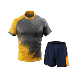Nouveaux Maillots d'Entraînement de Rugby 2026 – Dernière Conception – Maillots de la Ligue de Rugby Australienne Unisexe à Manches Courtes – Logo Personnalisé – Service OEM - Product Image 1