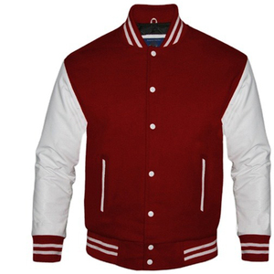 Veste d'hiver pour homme sur mesure - Tissu en laine, col montant, manches longues, respirante et à séchage rapide pour le baseball - Product Image 2