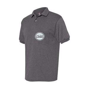 Expédition DDP, échantillon gratuit, logo personnalisé, design imprimé tricoté, vêtements de sport pour homme, t-shirt de golf respirant, vente en gros - Product Image 1