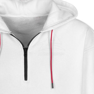 High Performance Stylish Street Fashion Half Zip Hoodies With Soft Breathable Cotton Fabric For Outdoor And Casual Wear - Product Image 5