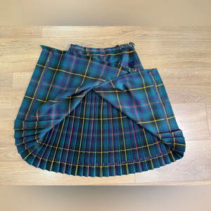 Vente en gros de jupes écossaises plissées en laine vintage pour femmes, jupes écossaises à carreaux pour filles, taille personnalisée 2026 - Product Image 6