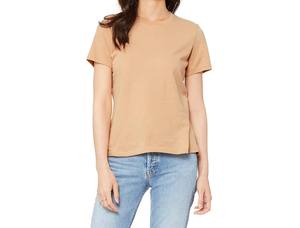 Camisetas de Mujer de Algodón 100% de Alta Calidad, Corte Regular, Transpirables, de Secado Rápido y Ecológicas, Fabricadas en Pakistán - Product Image 4