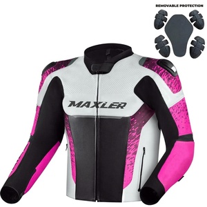 New Top High Quality Man Moto Riding Motorbike Leather Motorcycle <b>Jacket</b> Waterproof <b>Racing</b> Motor Bike Leather <b>Jacket</b> For Man - Product Image 2
