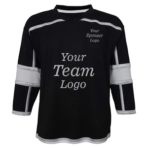 Maillot de hockey sur glace personnalisable pour homme adulte, maillot d'équipe OEM, impression par sublimation personnalisée, Spandex/Polyester respirant, respectueux de l'environnement - Product Image 3