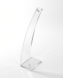 Stylish Single Transparent Acrylic Jewelry Bracelet Watch Display Stand for Freestanding Unique Design Showcasing Precious - Product Image 2