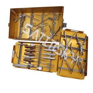 Système d'Écarteur Cervical Radiolucide en PEEK avec Lames en Acier Inoxydable – Instruments Chirurgicaux Vétérinaires Orthopédiques pour Arthroscopie - Product Image 4