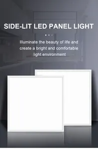Lampu panel led cahaya samping