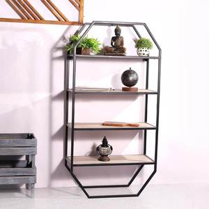 Estantes Flotantes de Metal y Hierro Hechos a Mano de Alta Calidad, Modernos, Ajustables, de Tres Niveles, para Sala de Estar y Cocina - Product Image 1