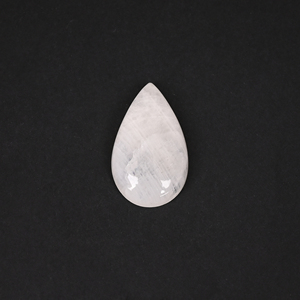Pierre précieuse cabochon en forme de poire, pierre de lune arc-en-ciel naturelle de 39,5 carats, pour la création de bijoux - Product Image 2