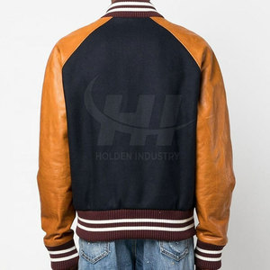 Chaqueta Letterman Personalizada para Hombre, Chaqueta Letterman Premium de Estilo Urbano, 100% Algodón, Precio al por Mayor - Product Image 3