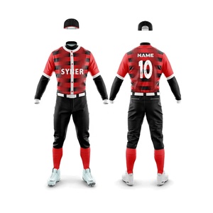 Nuevo Conjunto de Uniforme de Béisbol y Sóftbol Personalizado, Diseños Sublimados, Transpirable, de Secado Rápido, 100% Ropa Deportiva - Product Image 4