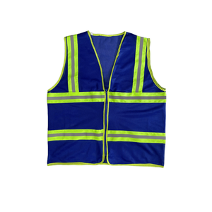 Chaleco de Seguridad Reflectante de Alta Visibilidad, Impermeable, ANSI Clase 2, EN ISO 20471 Clase 3, Verde, con Bolsillos con Cremallera, Logotipo Personalizable - Product Image 3