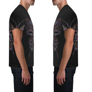 Camiseta Unisex de Diseño Moderno con Impresión Digital Termoadhesiva Multicolor, Fabricación en Medio Oriente, 100% Algodón, Estilo Casual - Product Image 5