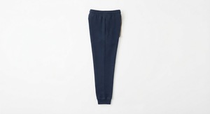 Men's Navy Blue Sweatpants Casual <b>Elastic</b> <b>Waist</b> <b>Trousers</b> with Drawstring and Side Pockets - Product Image 5